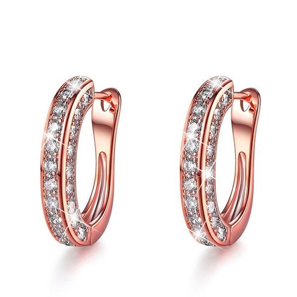Gorgeous Hoop Earrings For Women Engagement Huggie Earrings