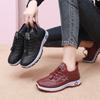 Winter Women's Cotton Shoes Leather Waterproof Cotton Shoes Plus Velvet Thickened Walking Shoes Non-slip Warm Women's Cotton Boots