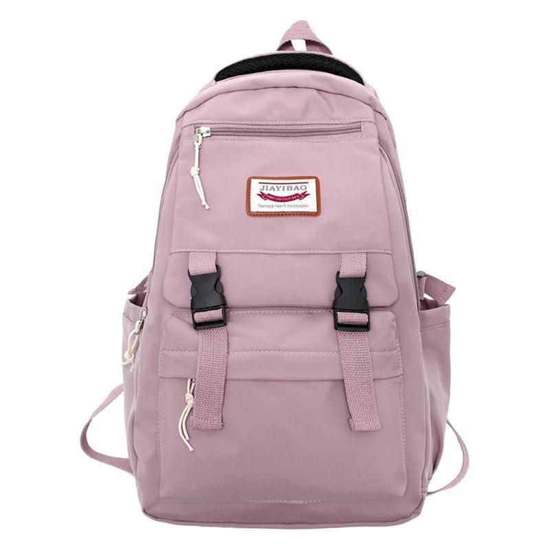 IELGY Large-capacity Waterproof Korean Style Backpack Female Student Casual Computer Bag Foreign Style All-match Backpack