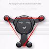 2pcs Emoji car phone holder
