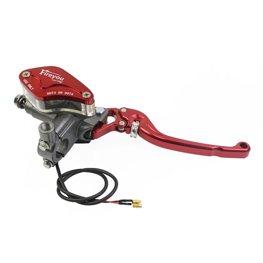 Lever Adjustable Handle Hydraulic Clutch Brake Pump Master Cylinder Motorcycle Racing Universal For Yamaha Kawasaki Brake