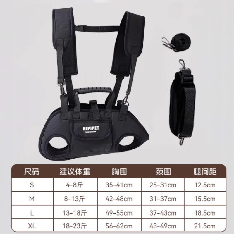 Adjustable Dog Carrier Backpack Breathable Pet Travel Bag for Small Medium Dogs Cats Outdoor Hiking Walking Camping