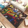 Коврик Street Fighter в стиле ретро, ​​коврик для геймера, коврик для гостиной, спальни, диван, коврик для украшения, детский нескользящий напольный коврик