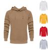 Street Man Loose Blank Fleece Sweater Men'S Large Long Sleeve Hoodie