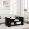 VidaXL Coffee Table Black 100x50x50 Cm Engineered Wood, Side Table, Living Room Table, Accent Table, End Table, 848347
