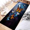 Butterfly Print Rug For Bedroom Modern Kitchen Mat Set Sponge Absorbent Floor Mat Bathroom