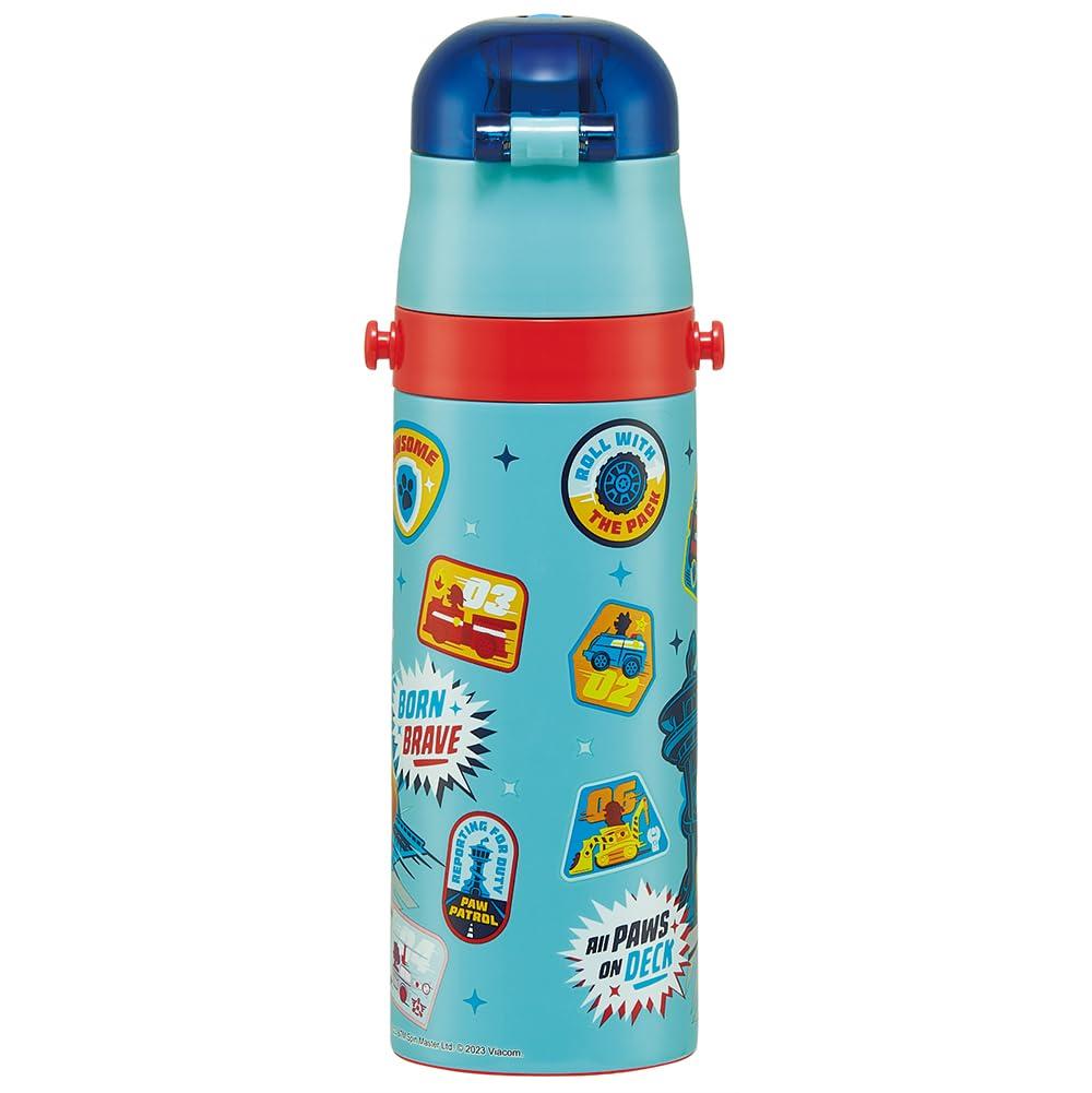 Skater Stainless Steel Water Bottle for Direct Paw Patrol Cooling Sports Water Kids, Drinking, 470ml, 24, Lightweight, Child-Friendly, Only, Bottle,