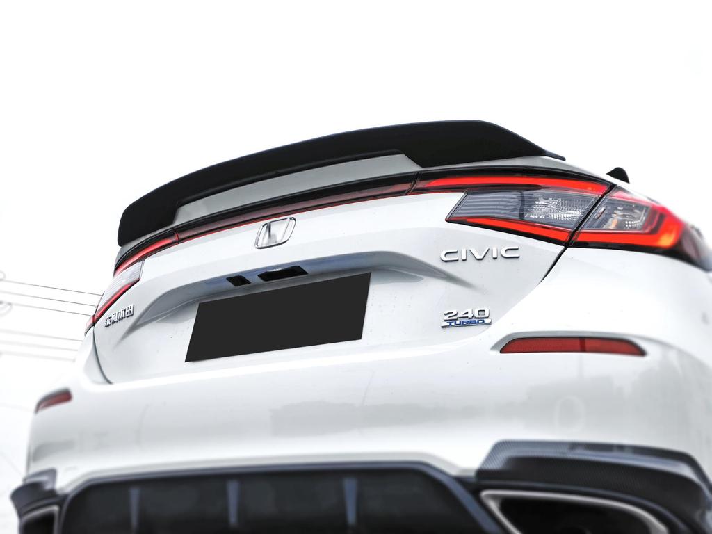 Комплект заднего спойлера в стиле MG для Civic Hatchback 11-го поколения, модель 22 года