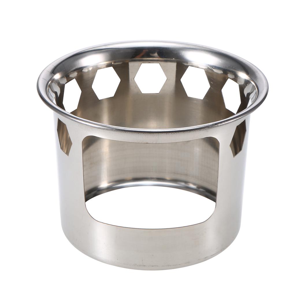 Lixada Портативная складная дровяная печь, легкая уличная легкая нержавеющая сталь для пикника, кемпинга, приготовления пищи на дровах