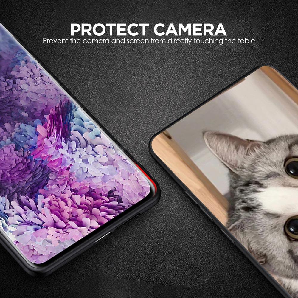 Милый чехол-котик с сердцем для Samsung Galaxy A17 A07 A55 A35 A25 A15 A05s A33 5G A31 A23 A21s A13 A41 A73 A53 A51 A71 A03