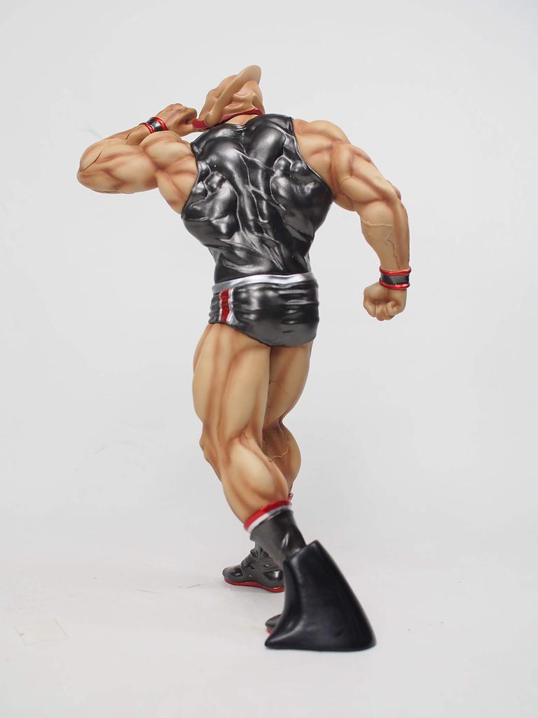 CCP Kinnikuman Muscular Collection Kinnikuman Face Flash Original Color Black Metallic NO.EX Ver.
