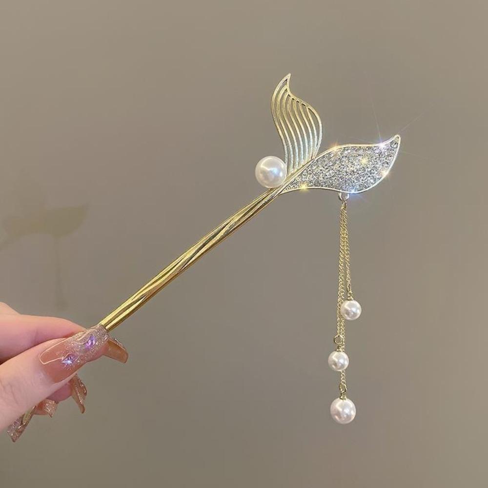 Chinese Style Hair Stick Ancient Style Metal Hair Sticks High-end Hair Insert Fashion