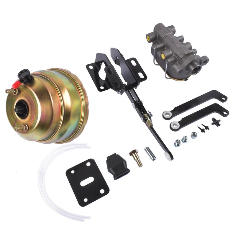 AP01 8" Chrome Brake Booster Kit w/Disc/Drum for 62-74 A B E Body Dodge RSRB2800SKT