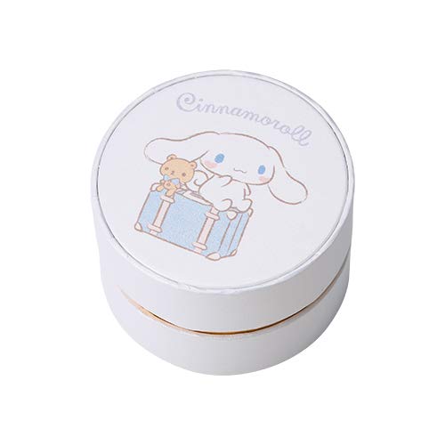 Cinnamoroll Sanrio Танцующий камень Ожерелье Открытое сердце Подвеска Розовое золото [Белый клевер] SACI-N052PG Женское