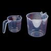 Plastic Clear Measuring Cup Mesure Dish 250/500/1000Ml Liquid Scale Plastic