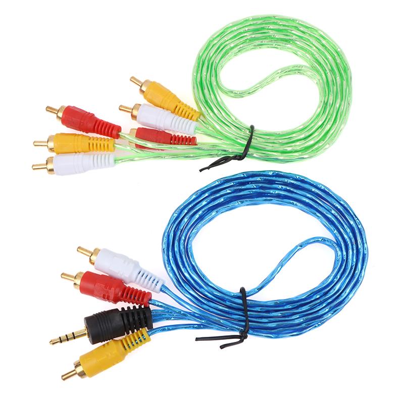 Аудио Звук AV Кабель 2In1/3In1/3In3 1.5Mm Set-top Box Разъем Телефон Компьютер Усилитель мощности Акустическая Коробка Соединительная Линия