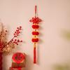 Iron Wire Strip Stick Handmade Plush New Year Craft Twist Wire Lantern Pendant  Lunar New Year