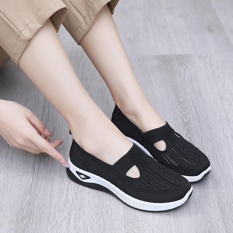 Women's Summer New Casual Shoes, Soft Soled Breathable Fashionable Mom's Shoes Sports Shoes for Women