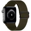 Ремешок для часов Apple, 44 мм, 40 мм, 38 мм, 42 мм, эластичный нейлоновый соло-петля, регулируемый браслет iWatch series SE 6, 5, 4, 3, 2, ремешок