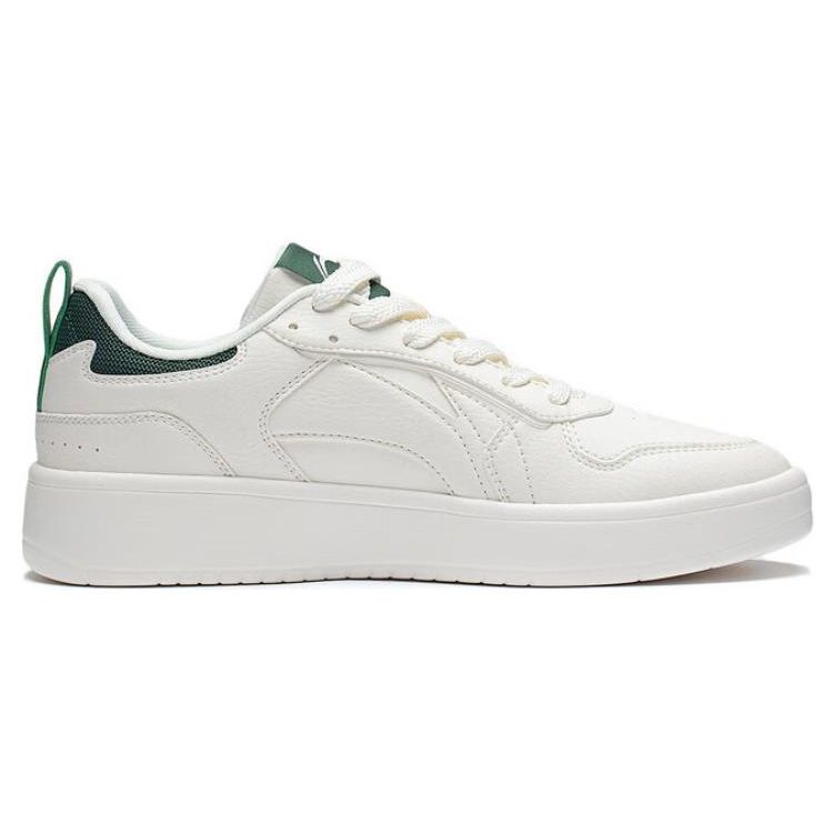 Li Ning Sui Sui Casual Versatile Thick Sole Sneakers Wear Resistant Breathable Non Slip Height Increasing Low Top Skate Shoes Men Sneakers AGCT147-3