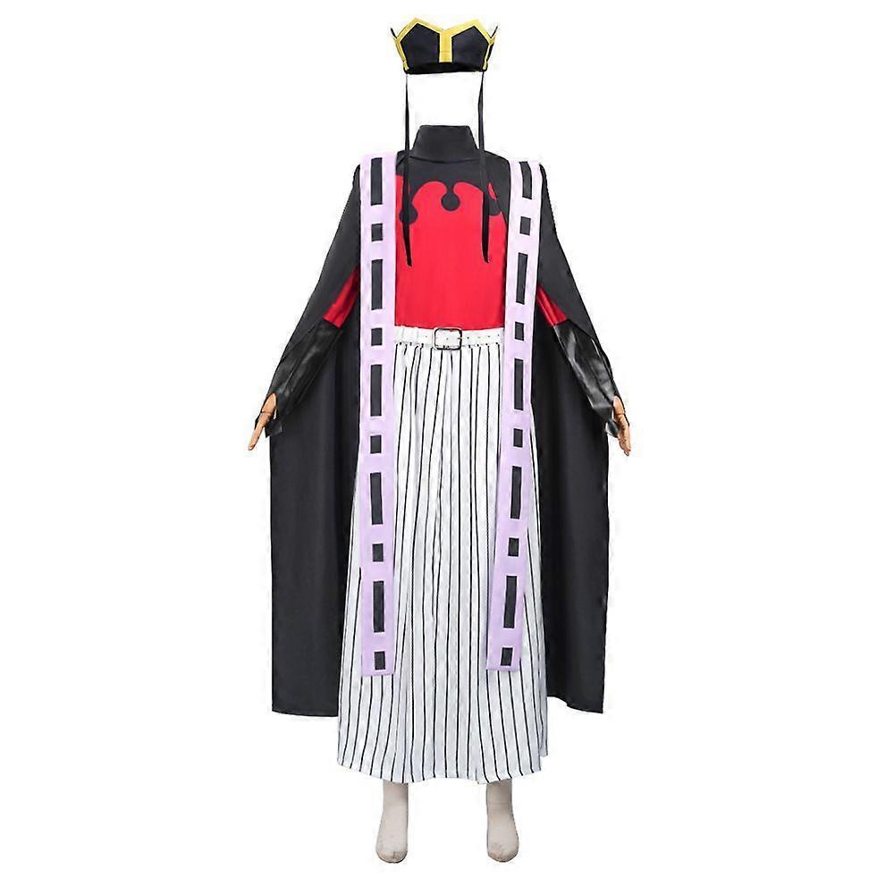 Demon Slayer Kimetsu No Yaiba Cosplay Costume Upper Moon Two Kimono Douma Suit less