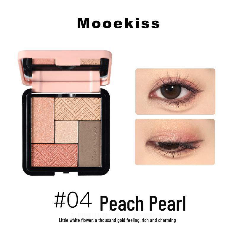 Палетка теней для век и контуринга Mooekiss Soul Mate из девяти цветов