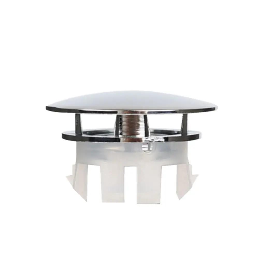 Useful Round Sink Overflow Covers double layer Replacement Wash Basin Overflow Ring Plug Copper Trim Ring Cap Kitchen Bathroom