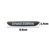 1Pcs 3D Metal Grand Edition Car Side Fender Rear Trunk Emblem Badge Sticker Decals for Mercedes-Benz,Car Decorations Stlying