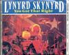 CD LYNYRD SKYNYRD - You Got That Right PLRCD9233AB Pluto Records 1993 Италия Рок Б/у