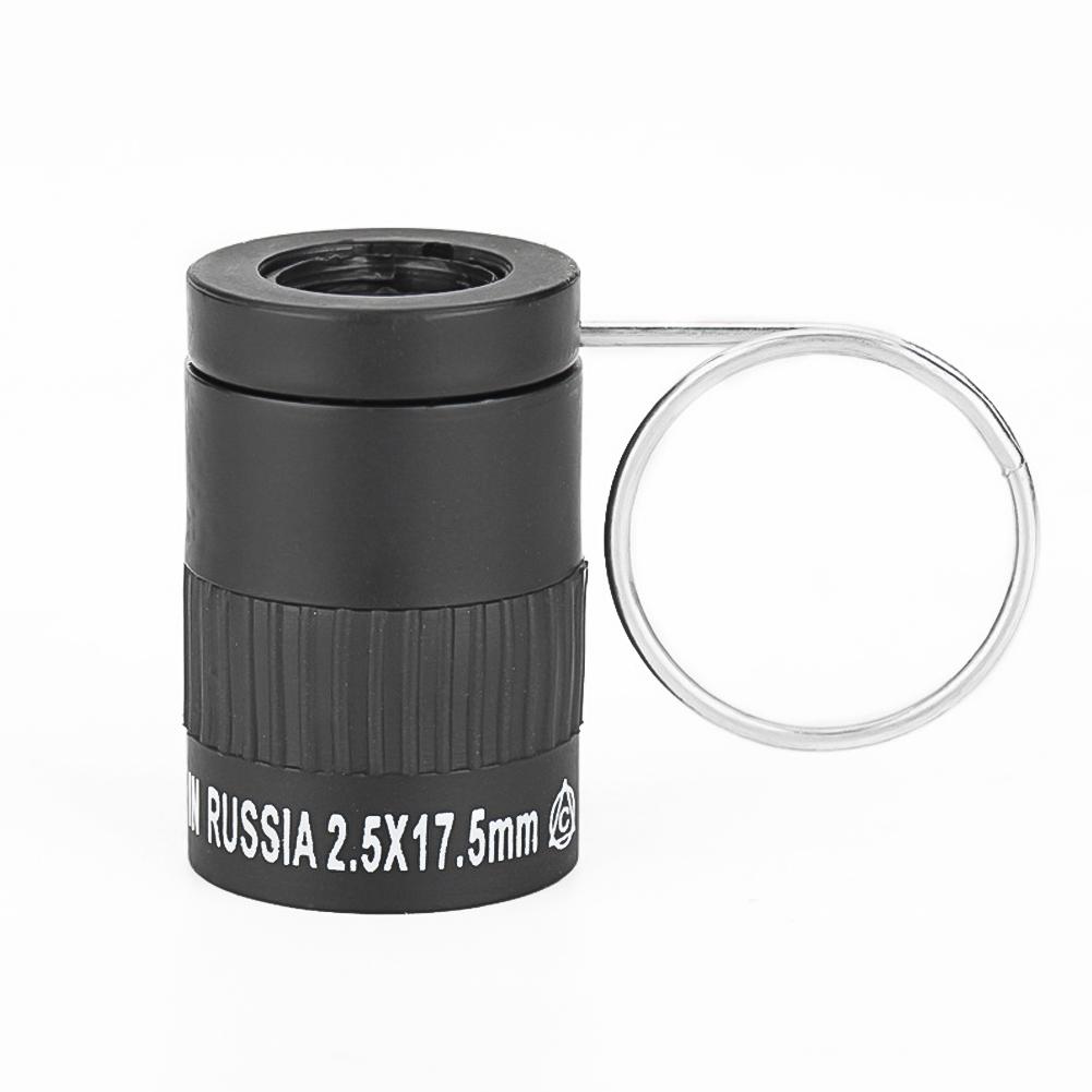 2.5X17.5MM HD Защита глаз Мини Телескоп Однотрубный Телескоп С Пальцевой Пряжкой