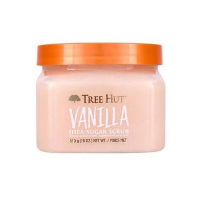 Скраб для тела - TREE HUT - Ваниль - 510г - Веганский - Без парабенов - Увлажняющий