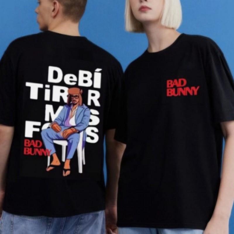 Bad Bunny Graphic T Shirt Mens Casual Short Sleeve Cotton Tee Sizes S-4XL