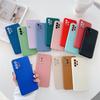 Чехол из жидкого силикона для Samsung Galaxy A32 A52 A72 4g 5g A 32 52 72 A51 A71 A53 A13 A50 A31 A21s Задняя крышка