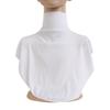 Mercerized Cotton High Neck Warmer - Women's Collar H010
