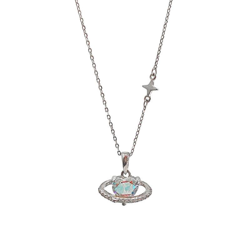 Ожерелье Love Planet Niche Sweet, Light Luxury, High-end Feeling New Keybone Chain