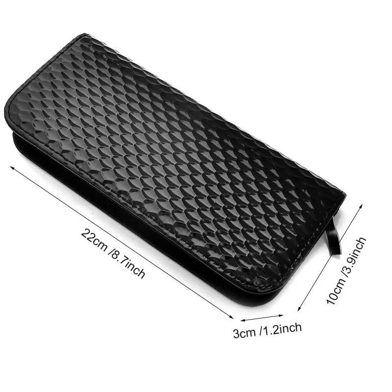 NEW Hair Scissor Bag Clips Comb Case Hairdressing Barber Holster Bags Holder Tool Salon Pouch Holder CasePU Leather Bag