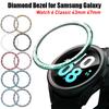 Алмазная рамка для Samsung Galaxy Watch 6 classic 47мм 43мм Металлическая рамка Защитный край Защитный чехол для Samsung Galaxy Watch 6