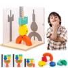 [JUYEE] Wooden 3D View Building Blocks