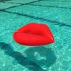 Красный плавательный круг для губ, надувной бассейн, плавательный круг, спасательный круг для бассейна, плавательный круг для взрослых, бассейн