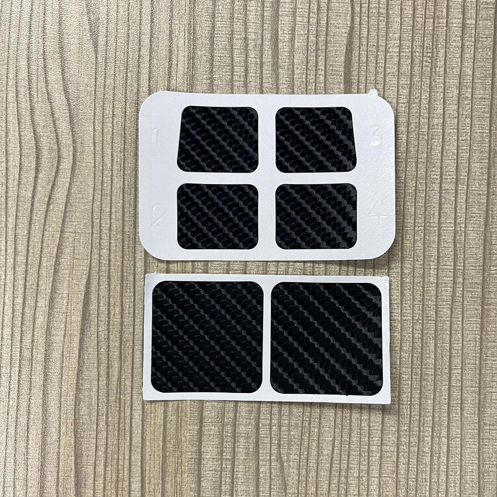 Наклейки на кнопки геймпада и трекпад Защитные наклейки Комплект износостойких наклеек против царапин для Steam Deck