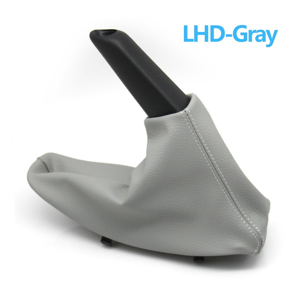 Car Handbrake Lever Grips Handle and Leather Gear Dust Cover For BMW 3 Series E90 E91 E92 E93 2005-2011 34427900777,34427155622