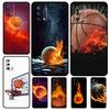 Basketball On Fire Case For OPPO A57S A54S A96 A76 A16 A5 A9 A53 A15 A17 A18 A58 A78 A98 A52 A72 A54 A74 A94