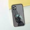 Чехол для телефона Samurai Mask для iPhone 14 13 12 11 XS X 8 7 6 Plus Mini Pro Max SE 2022 черный чехол для телефона из поликарбоната и термополиуретана