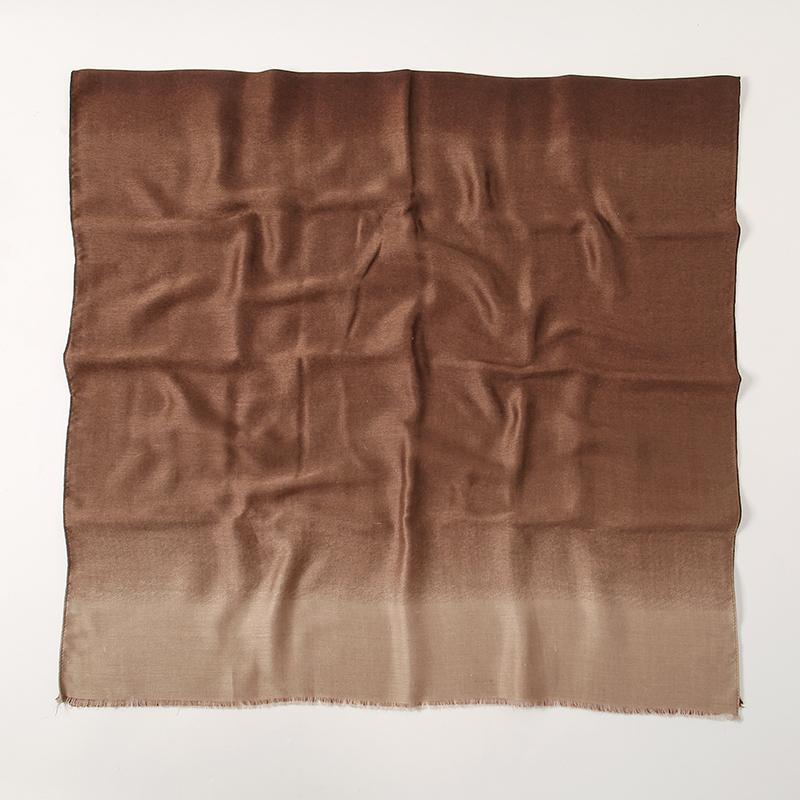 New Tie-dyed Cotton Hijabs For Women Scarf Plain Shawls Wrap Femme Musulman Ombre Viscose Headscarf Islam Turban Headband Scarf