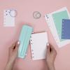 Craftelier - 6 Hole Punch | Adjustable Hole Puncher for Mini, Pocket, A6, A5, Personal and Deskfax | Journaling Supplies | Punching Capacity for 8 x