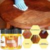 2pcs Furniture Care Polishing Beeswax Waterproof Brightening Wear-resistant Wood Floor Maintenance Beeswax - J