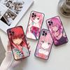 Чехол для телефона в стиле аниме Mirai Nikki (Дневник будущего) для iPhone 16 15 14 13 12 11 17 Pro Max, Простой задний мягкий чехол из ТПУ