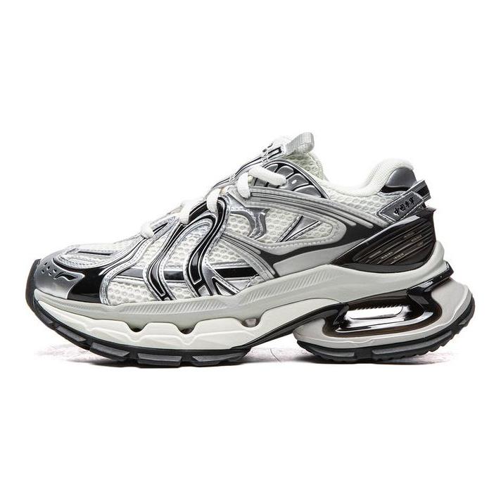 Li Ning Furious Rider BOW Амортизация, Износостойкие Низкие Повседневные Кроссовки Женские AZGV254-1