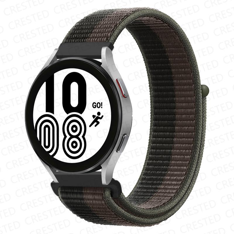 Нейлоновый петлевой ремешок для Samsung Galaxy Watch 7/4/6/Classic/5/pro/active 2/Gear S3 Браслет Huawei watch GT 2 4 3 pro ремешок 20 мм/22 мм