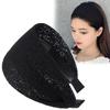 Women's Wide Brim Hair Band Black Hair Band Face Wash Hair Fixer Non-Slip Hairpin Headbands for Women